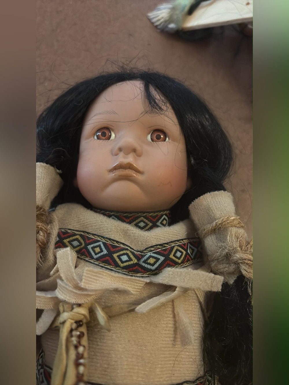 Handcrafted authentic native dolls